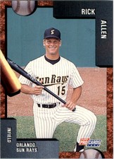 1992 Orlando Sun Rays Fleer/ProCards #2851 Rick Allen
