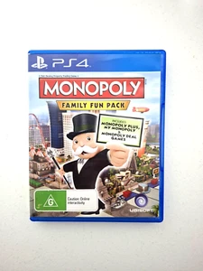 Monopoly Family Fun Pack - PlayStation 4 (Region 4) 'PAL' (Manual Included) - Picture 1 of 4