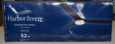 Harbor Breeze 1093145 The Strokes Collection 52 Inch Indoor Ceiling Fan - Image 1 of 4