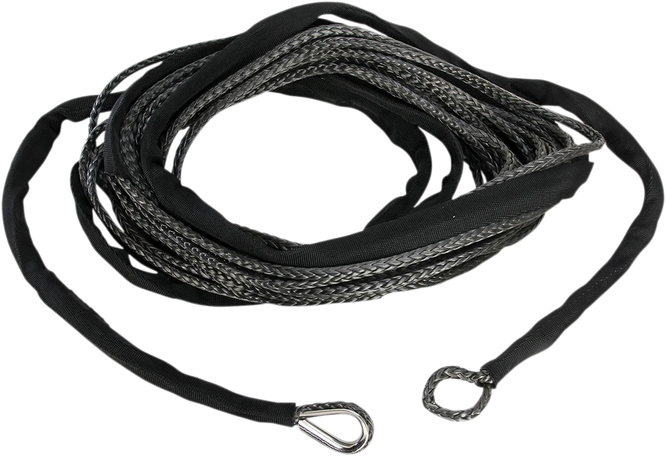 Cable cabrestante sintético Moose Racing 1/4"X50' negro 4505-0620 Foto 1 de 1