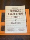 Mitchell Peters Advanced Snare Drum Studies Partition Caisse Claire Try Publ.