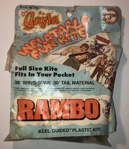 Rambo Inflatable Gayla Fun Kite The Forces of Freedom NEVER OPENED  - Picture 1 of 4