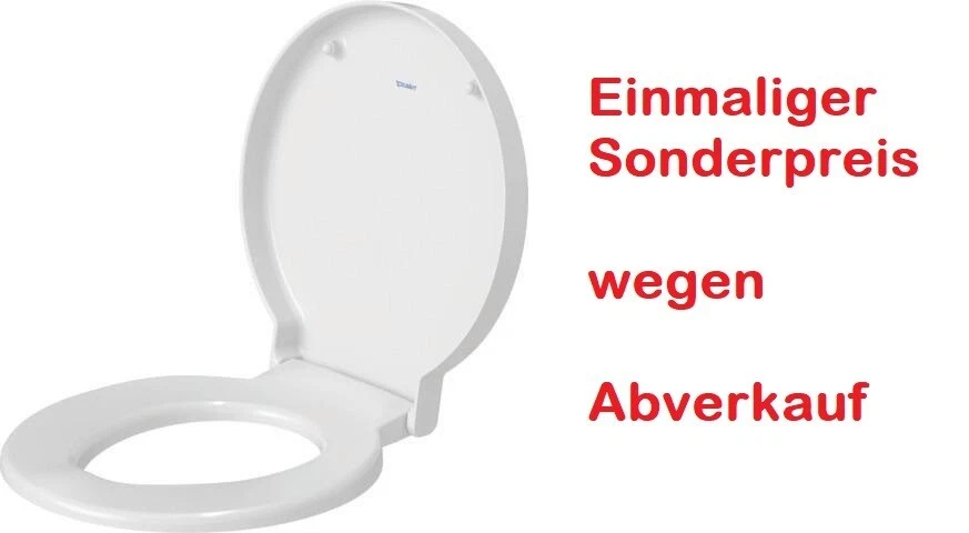 Duravit Starck 1 WC-Sitz mit Absenkautomatik - Weiß