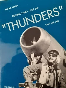 "THUNDERS" TUONI DAL CIELO,REPUBLIC F84G-F/RF-84F-NICOLA MALIZIA - Foto 1 di 7