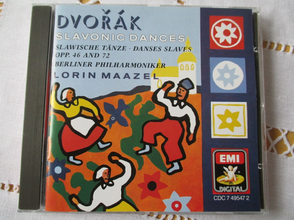 Dvorak - Slavonic Dances - Slawische Tänze - Lorin Maazel - CD Neuwertig - Bild 1 von 3