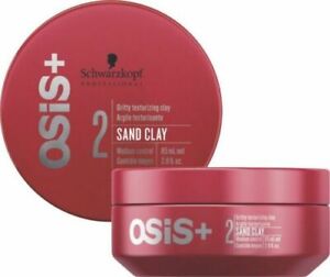 Schwarzkopf Osis+ Sand Clay Gritty Texturizing Clay 2.8 fl oz - "PACK OF 2"