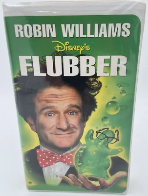 Disney Flubber Robin Williams 1998 VHS Adult Kids Action Funny Family Fun - Image 1 of 4