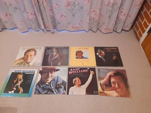 Collection of 8 Andy Williams vinyl LPs Greatest Hits Unchained Melody Records - Picture 1 of 1