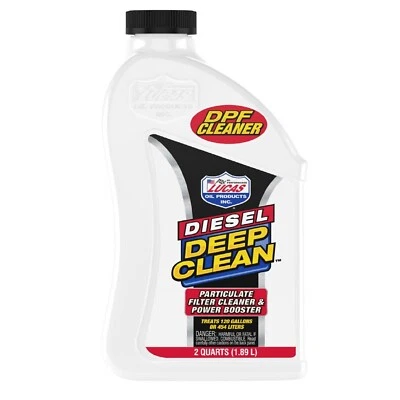 Lucas Oil Diesel DPF Cleaner Deep Clean 2 Quart / 64 Ounce Bottle Single 10873 - Image 1 of 4