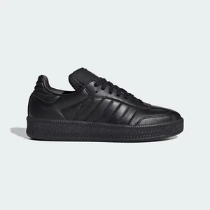 Adidas Originals Samba XLG zapatos de cuero en zapatillas negras - Imagen 1 de 9