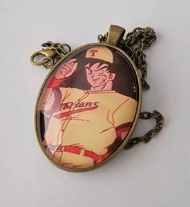 Yamcha Pendant - Up-Cycled Dragon Ball Z Card Necklace - Picture 1 of 5