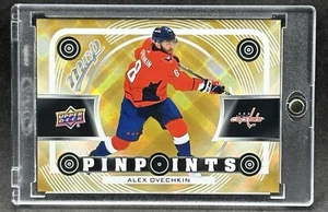 Alex Ovechkin RARE GOLD LAZER REFRACTOR INVESTMENT CARD SSP CAPITALS MVP MINT - Picture 1 of 2