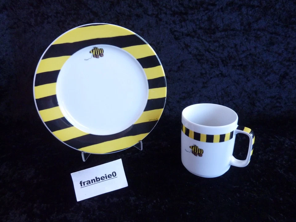 Thomas " JANOSCH TIGERENTE  " Kindergeschirr / 2 tlg. - Bild 1 von 1