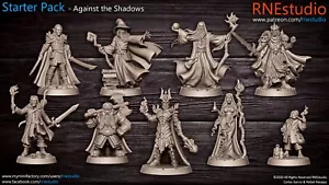 Impresión 3D Figuras Rn Studio Against Th Shadows - Bild 1 von 10