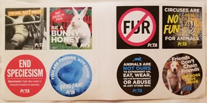 ๐ ๐ ๐
 ๐ ๐ 8er Set PETA verschiedene Aufkleber ๐ ๐ ๐
 ๐ ๐ - Bild 1 von 2