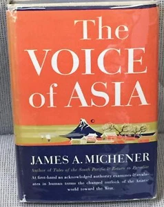 James A Michener / THE VOICE OF ASIA 1st Edition 1951 - Picture 1 of 1