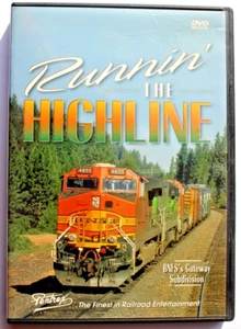 Running the Highline (DVD_ Pentrex Gateway Sub BNSF Keddie Klamath Bieber OR CA - Picture 1 of 4