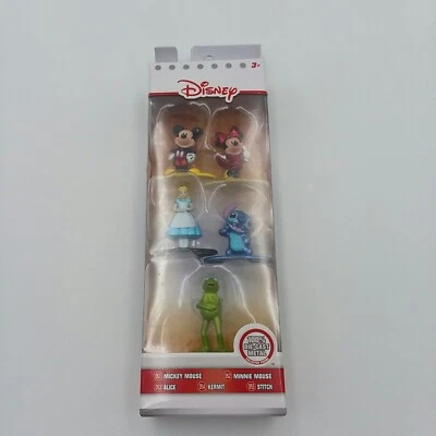 Nano Metalfigs Disney 5 pack Collectors 100% Die-Cast Figurines Cake Toppers - Image 1 of 4