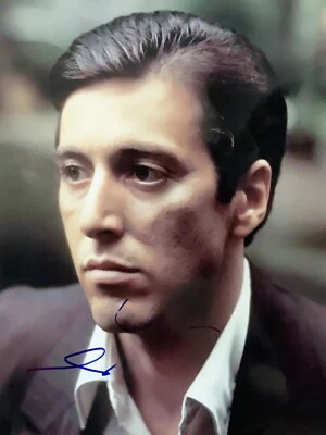 Al Pacino Firmato Corleone' Il Padrino 11x14 Grande Foto. Heat - Immagine 1 di 3