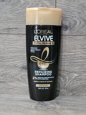 L'Oreal Paris Elvive Total Repair 5 Repairing Shampoo, 12.6 OZ - Image 1 of 4