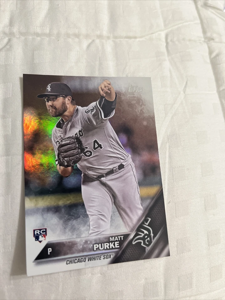 2016 Topps Update Rainbow Foil Matt Purke RC Chicago White Sox #US103 - Image 1 of 1