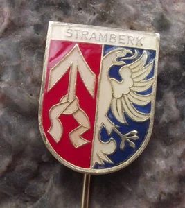 Escudo de armas oficial con flecha de águila Stramberk ciudad checa escudo heráldico insignia - Imagen 1 de 1