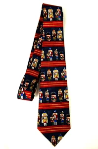 Kinder Jungen Van Heusen Weihnachten Krawatte Urlaub Nussknacker Seide 48" lang - Bild 1 von 4