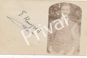 Autogramm Opernsänger unleserlich signiert um 1920 M1.42 - Bild 1 von 2