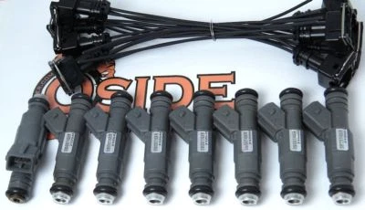 1996-2000 Chevrolet C3500HD 7.4L Fuel Injectors Modern Bosch Direct Replacement  Foto 1 de 3