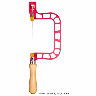 Sierra de traste para carpintero Knew Concepts de 3" con tensión de tornillo Foto 1 de 2