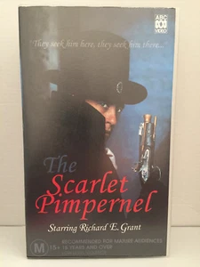 THE SCARLET PIMPERNEL ~2 x RARE VHS VIDEOS~RICHARD E GRANT+MARTIN SHAW ~266 MINS - Picture 1 of 3