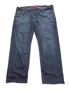 Lee Premium Jeans Blue Denim Men's Regular Straight W42 L30 - Picture 1 of 17
