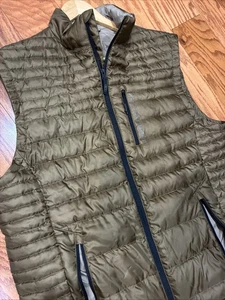 $189 EBERLESTOCK Mountain Puffer Vest Zip McCall XL Hunting Hiking GET OUT THERE - Picture 1 of 8