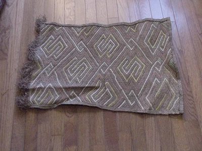 Tela Cuban arte africano vintage hecha a mano, tela Zaire Congo (RDC). Tapiz #322 Foto 1 de 2