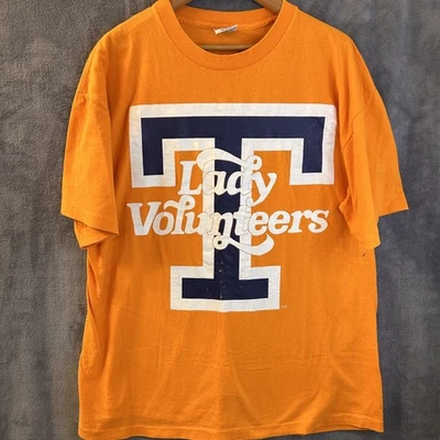 Vintage Tennessee Lady Volunteers Shirt Mens XL NCAA Basketball College Tee 90s - Image 1 of 4
