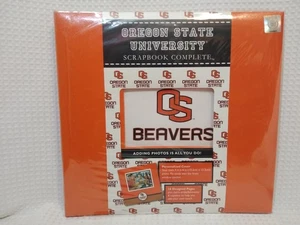 C.R. Gibson Oregon State Beavers Sammelalbum klein orange PVC 16 Seiten - Bild 1 von 14