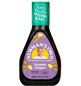 Newman's Own Sesame Ginger Dressing, 16 fl oz - Picture 1 of 3