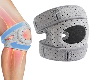 Patella Kniebandage für Damen und Herren mit Seitenstabilisatoren verstellbar - Bild 1 von 5