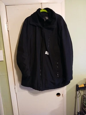 calvin klein mens winter coats. Double Zipper Keep Cold Out .LARGE SIZE TALL T  - Image 1 of 4