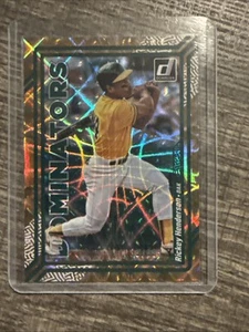 2023 Panini Donruss - Dominators Rickey Henderson #D8 /999 - Picture 1 of 2
