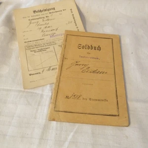 Soldbuch Ldw. Infanterie Regiment 53 - 1.WK WW1   (NE142) - Bild 1 von 9