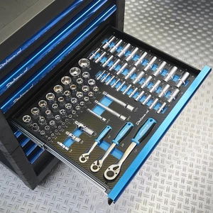 80-teiliges Stecknuss-Set im Schaumstoffmodul - Bild 1 von 11