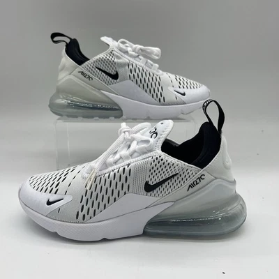 Womens Size 7.5 Nike Air Max 270 White Black Shoe Sneaker AH6789 100 NEW - Image 1 of 4
