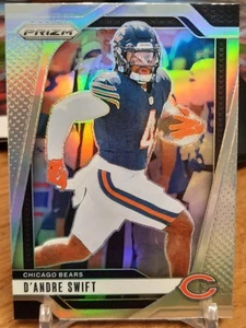 D'Andre Swift 2024 Panini Prizm Silver Prizm #47 Chicago Bears - Bild 1 von 2