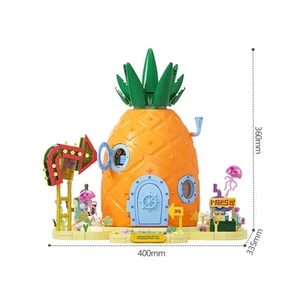 AREA-X AB0032 SpongeBob Pineapple House building blocks Set Bricks Kids Toy Gift - Picture 1 of 13