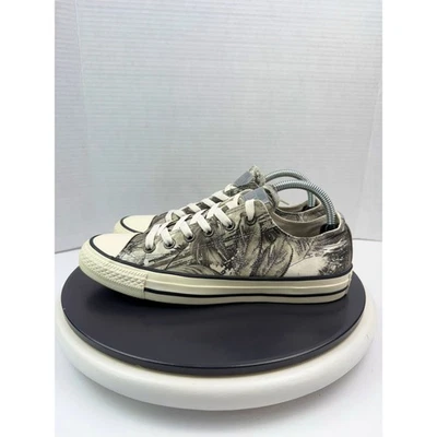 Sapato baixo Converse Chuck Taylor All Star feminino tamanho 9 cetim floral OX 559864C  - Imagem 1 de 4