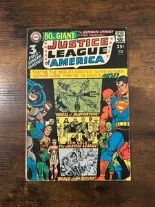 Justice League Of America #58 DC Comics (1967) 3.0 GD/VG 80 Seiten Riese - Bild 1 von 10