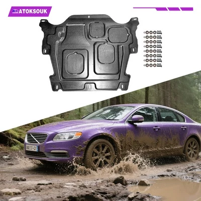 Front Skid Plate For Volvo S80 2012-2016 Underbody Engine Splash Shield Cover Foto 1 de 4