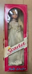 Vintage Nakajima Seisakusho Scarlet-chan Wedding Fashion Doll w/ Box Japan 1966 - Picture 1 of 8