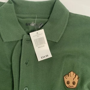 Polo Les Gardiens de la Galaxie Vol 2 Baby Groot Kawaii taille M neuf avec étiquette - Photo 1/6